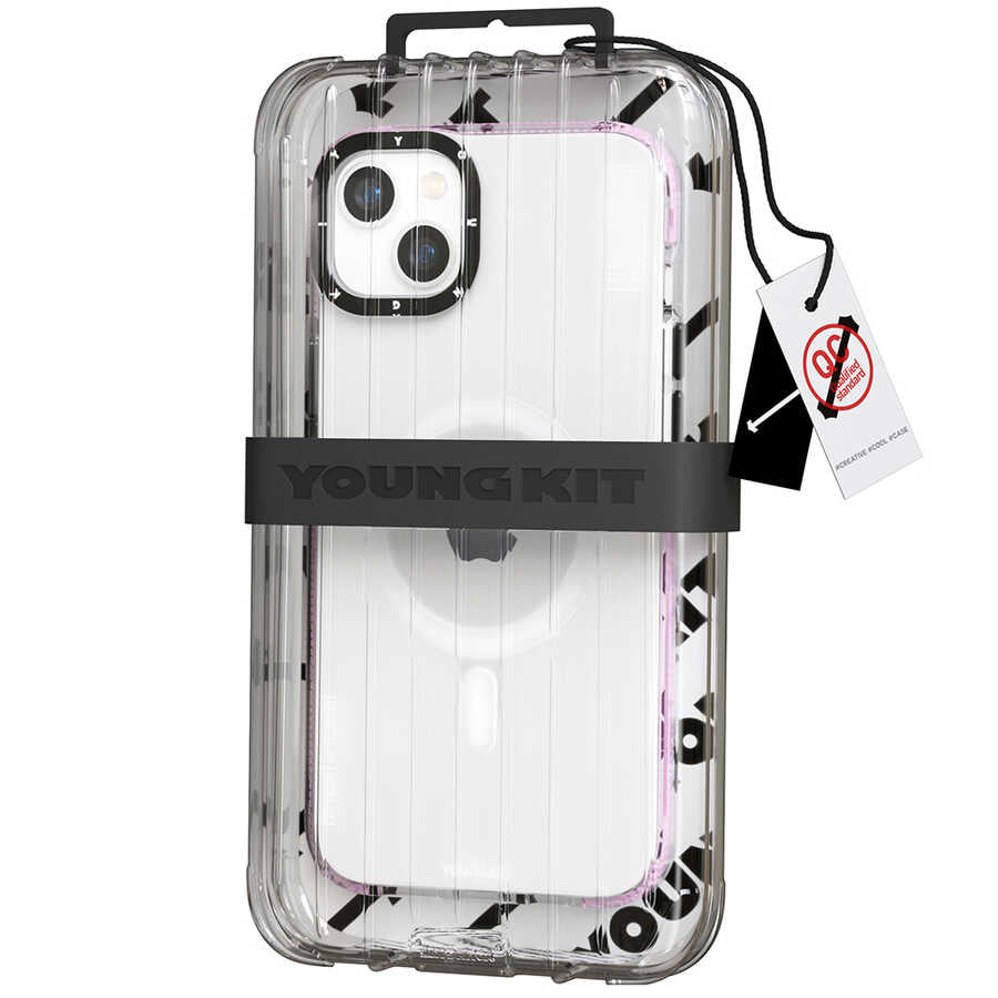 YoungKit Exquisite Serisi iPhone 14 Plus Magsafe Şarj Özellikli Telefon Kılıfı - 5 YoungKit Exquisite Serisi iPhone 14 Plus Magsafe Şarj Özellikli Telefon Kılıfı - 5